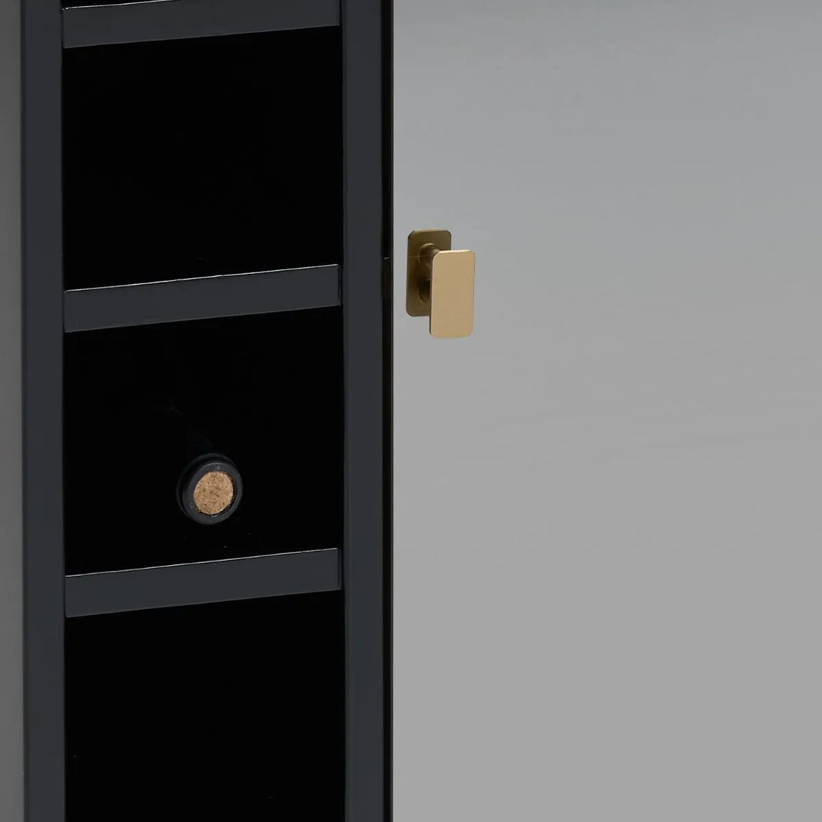 Barzinho Atlanta com Porta em Vidro Reflecta e Adega Lateral - Imagem 3