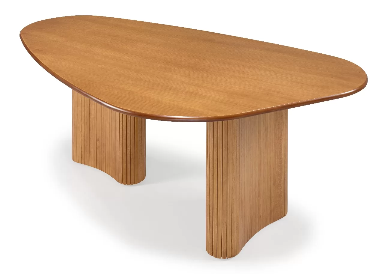 Mesa Orgânica – Design Contemporâneo e Elegância em Madeira - Imagem 2